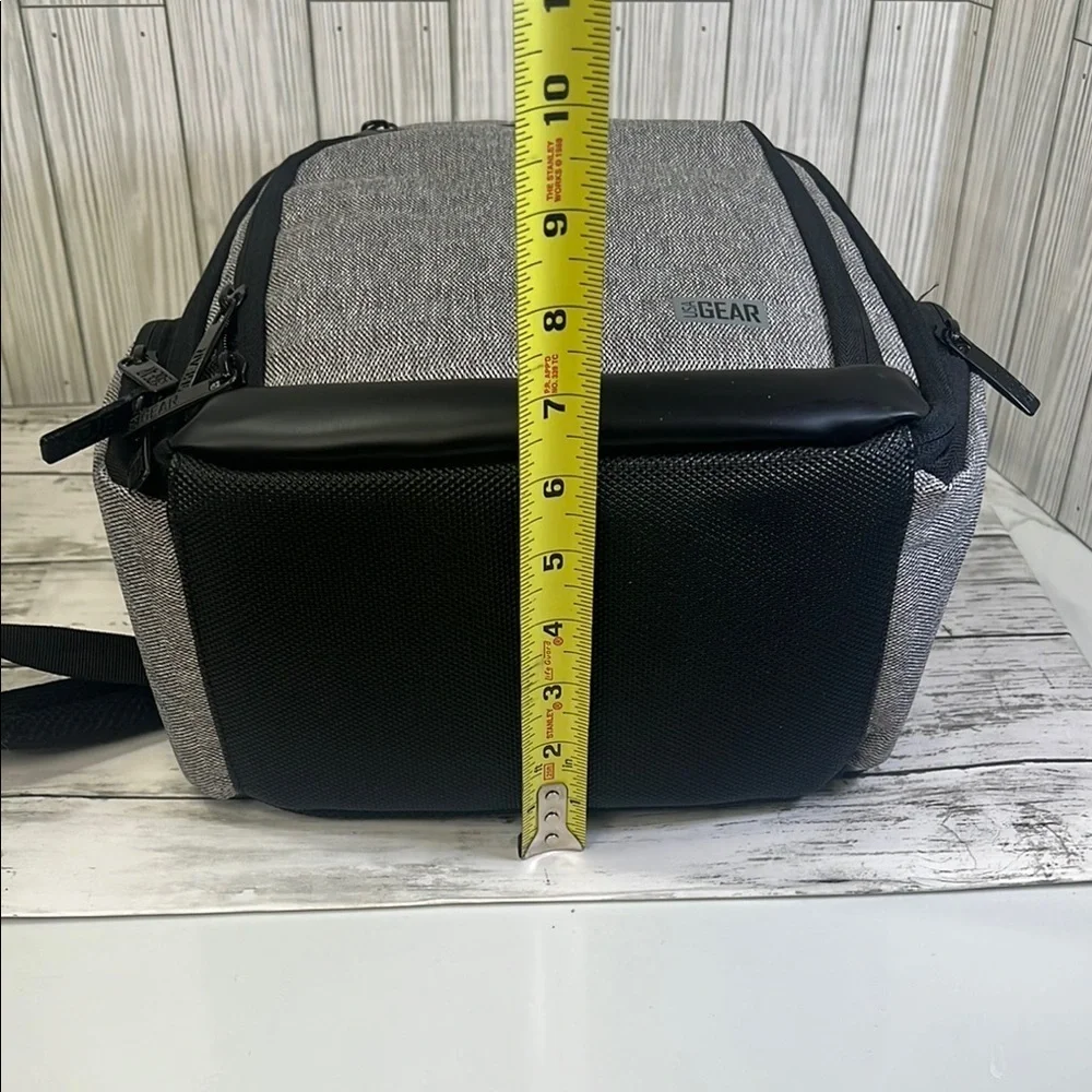 USA Gear Gray and Black Camera Backpack Bag